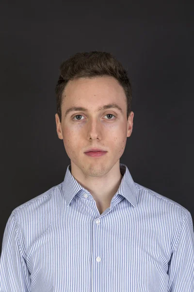 Portrait of smart looking young man — Stock Photo, Image