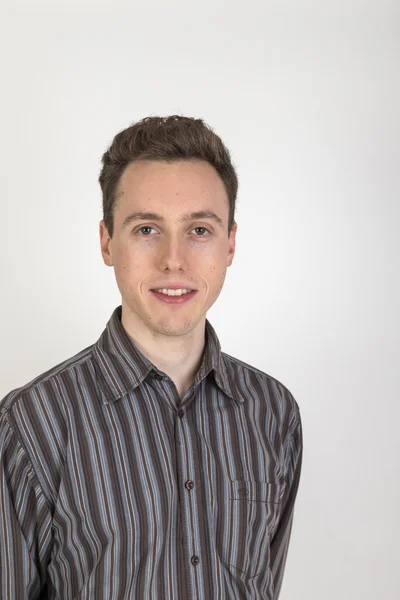 Portrait of smart looking young man — Stock Photo, Image