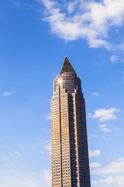 Messeturm - Feria de la Torre de Frankfurt —  Fotos de Stock