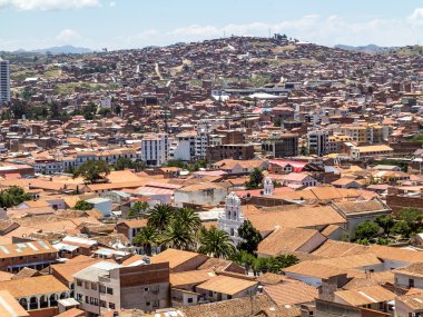 Sucre, Bolivya'nın manzarası