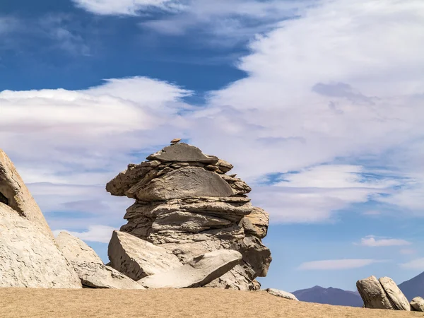 Arbol de Piedra (albero di pietra) è una formazione rocciosa isolata in Bo — Foto Stock