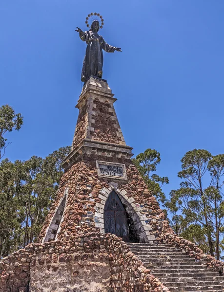 Monumento de crucificação de Jesus em Sucre — Fotografia de Stock