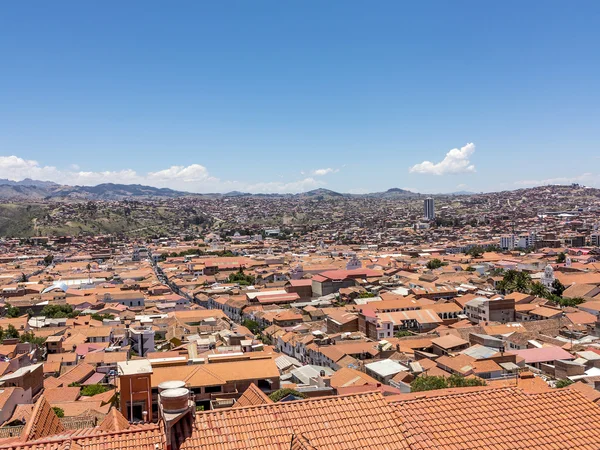 Sucre, Bolivya'nın manzarası — Stok fotoğraf