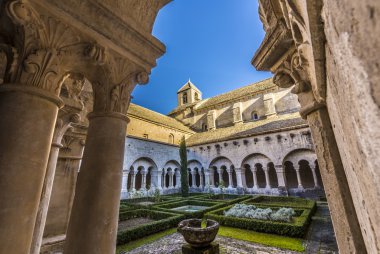 inside Senanque Abbey