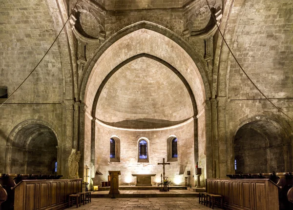 Inside Senanque Abbey — Stock Photo, Image