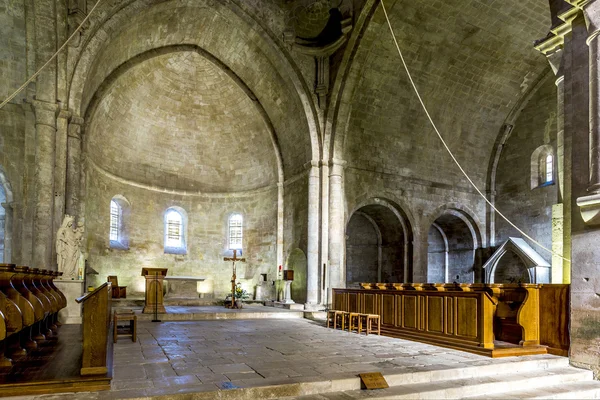 Inside Senanque Abbey — 图库照片