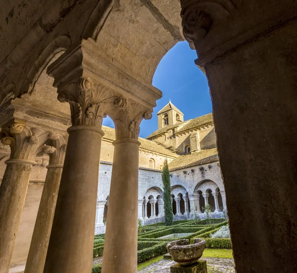 Inside Senanque Abbey — стокове фото