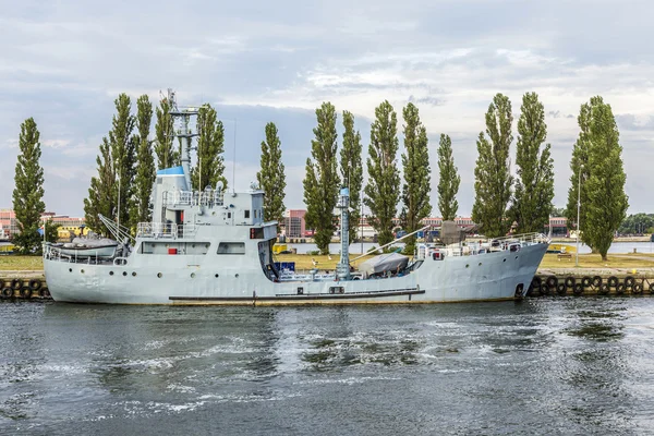 Marine harbor in Swinemuende, Polan — Stock Photo, Image