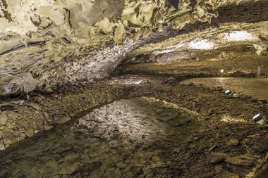 ünlü Barbarossa mağara Thuringia