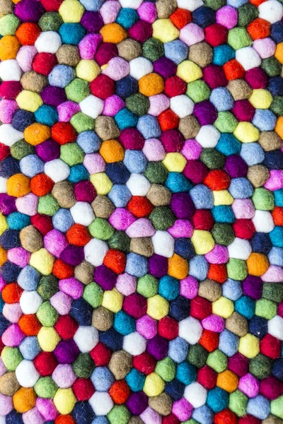 Узор из разноцветной шерсти — стоковое фото
