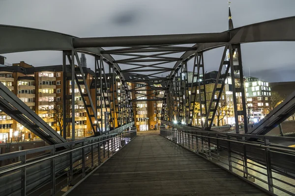 Hamburg famous Speicherstadt — Stock Photo, Image