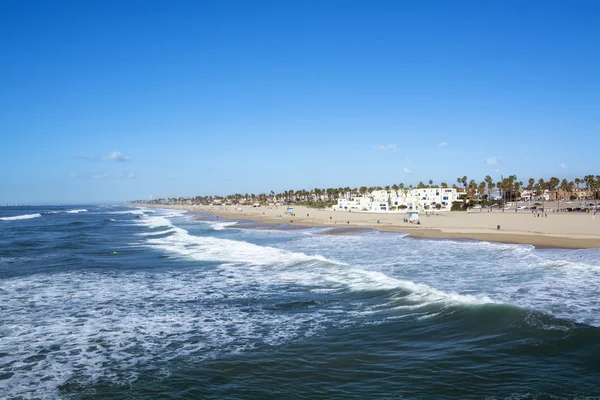 Shore of Huntington Beach — Stock Photo, Image