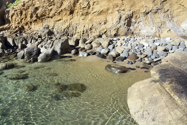 Secluded rocky beach — Stock Photo, Image