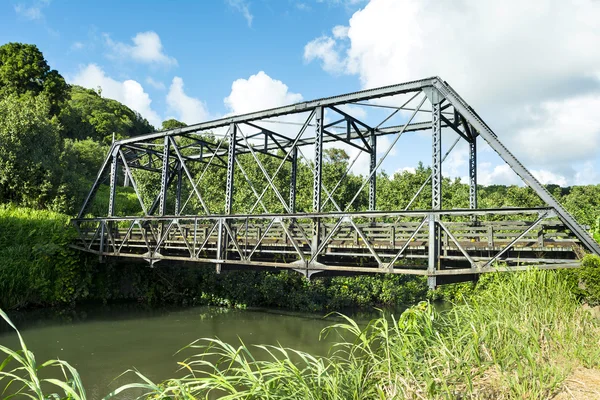 Brücke über den Fluss in Kauai — Stockfoto