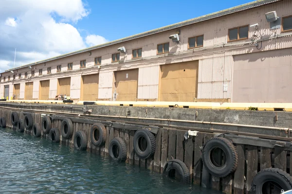 Muelle en marina — Foto de Stock