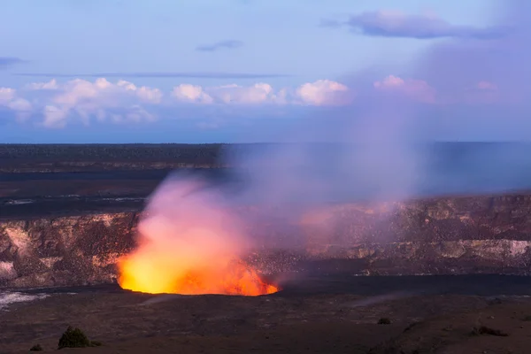 Vulcão kileaua — Fotografia de Stock