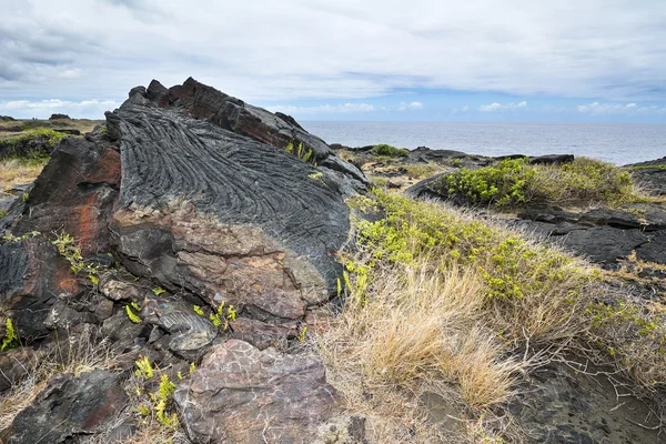 Flujo de lava seca — Foto de Stock