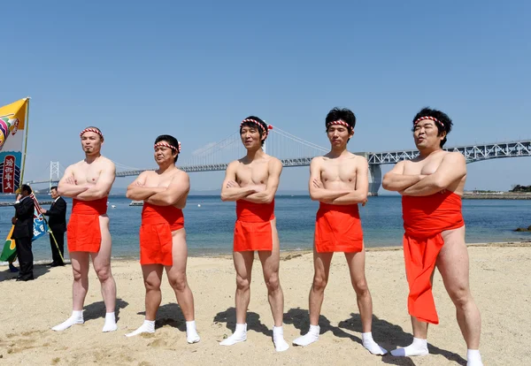 Japanese nudity men — Stock Photo, Image