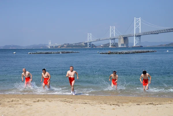 Japanese nudity men — Stock Photo, Image