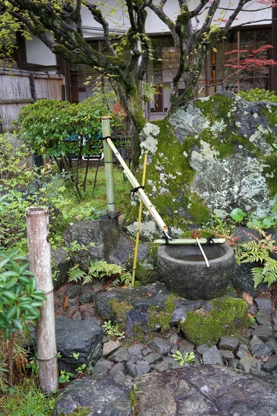 Japanische Zen-Gartendekoration — Stockfoto