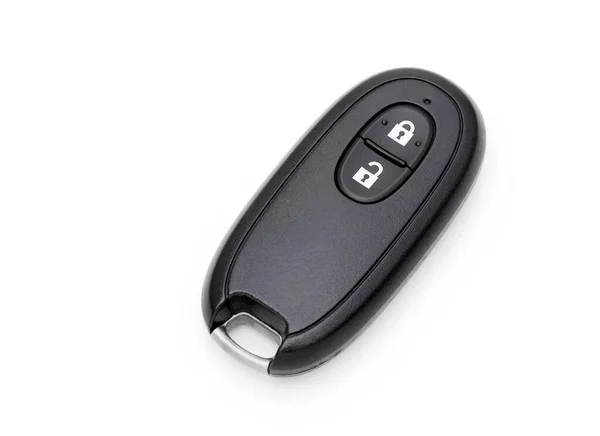 Car Vehicle Modern Black Key Remote Control Have Front Button — Stock Photo, Image