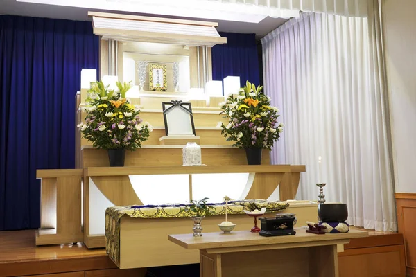 일본식의 장례식장 — 스톡 사진