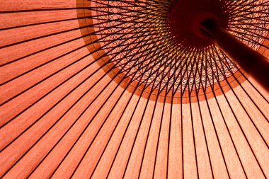 Japonya kırmızı şemsiye