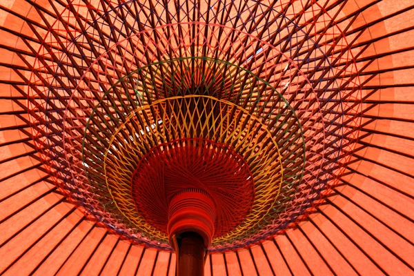 Japan red umbrella — Stock Photo, Image