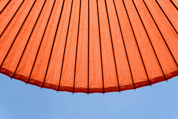 Parapluie rouge japonais — Photo