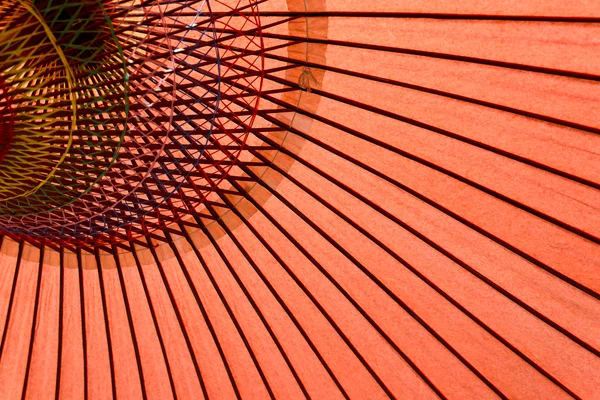 Parapluie rouge Japon — Photo