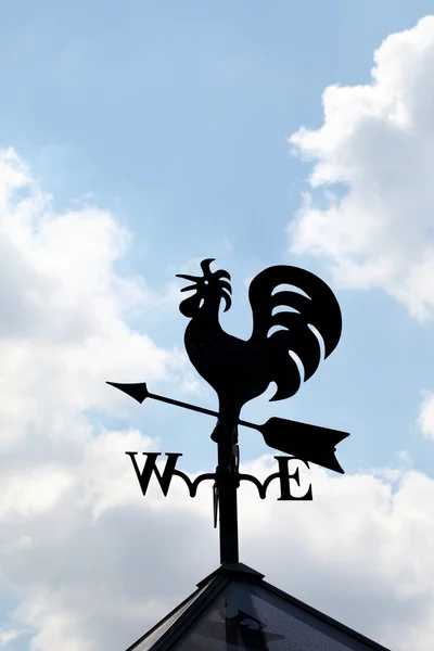Signo de polla viento — Foto de Stock