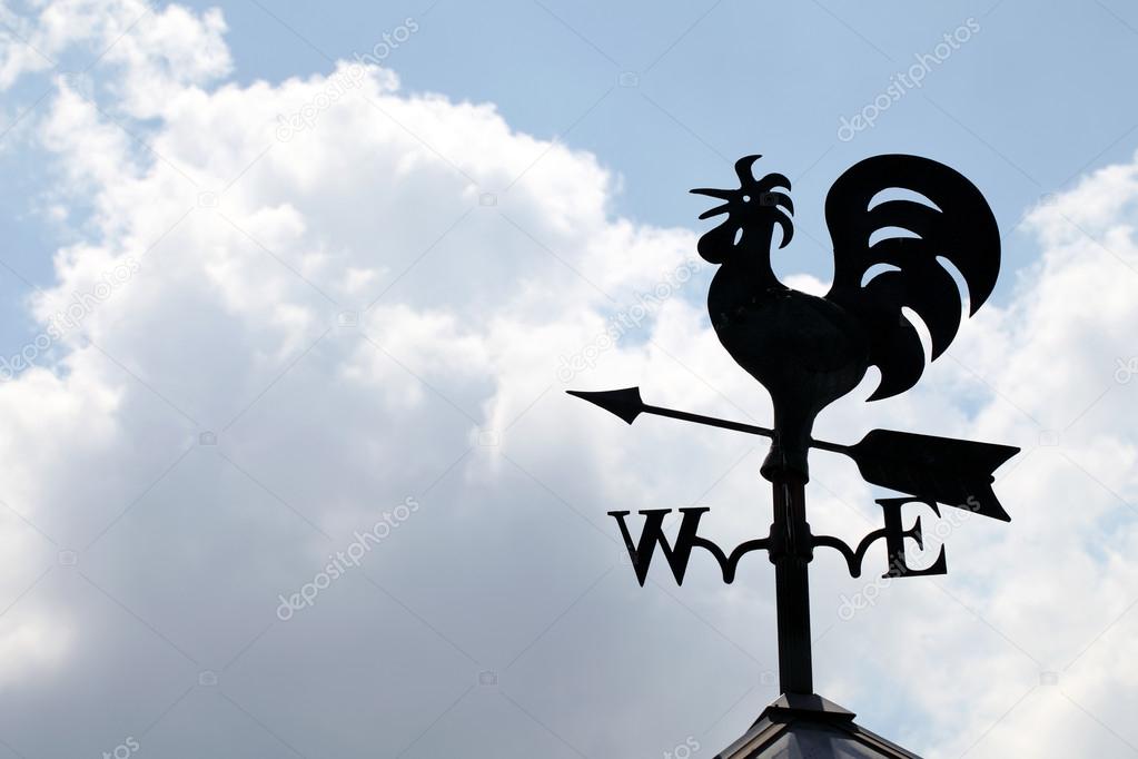 Wind cock sign