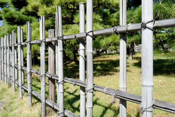 竹の柵 — ストック写真