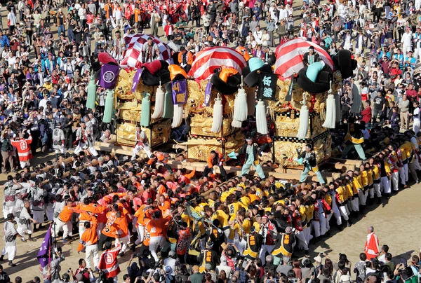 Gyllene stora shrine festival — Stockfoto
