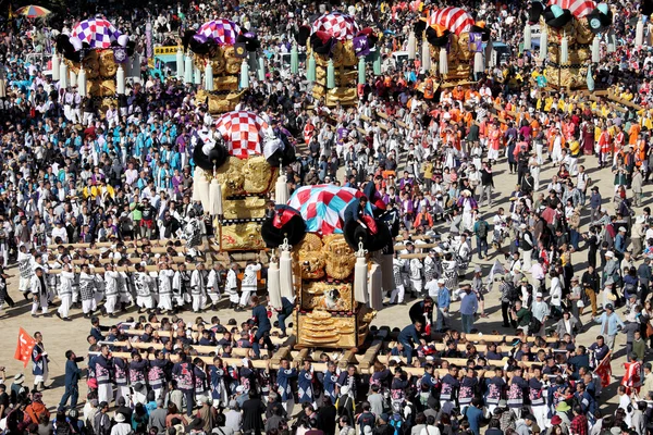 Gouden grote shrine festival — Stockfoto