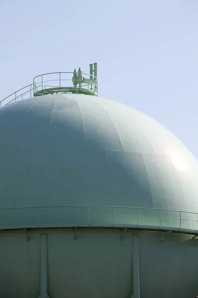 Industriële stalen tank — Stockfoto