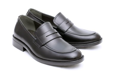 siyah deri Erkek Ayakkabı