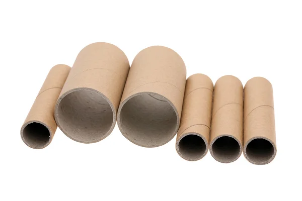 Cardboard cylinders — Stock Photo, Image