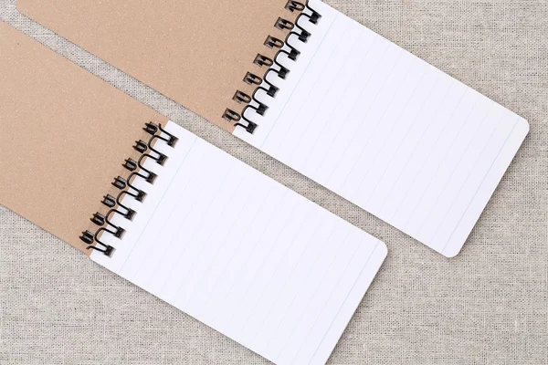 Blank spiral notebook — Stock Photo, Image