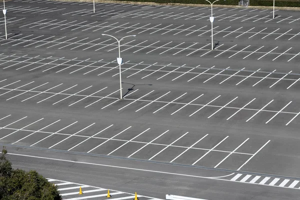 Vacant parking lot — Stock Photo, Image