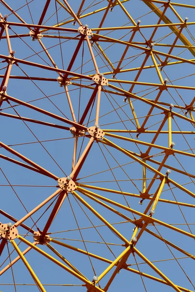Ferris wheel spokes — Stock Photo, Image