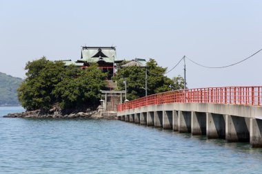 Tusima tapınak görünümünü