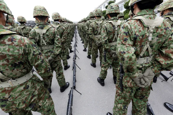 Desfile del ejército japonés —  Fotos de Stock