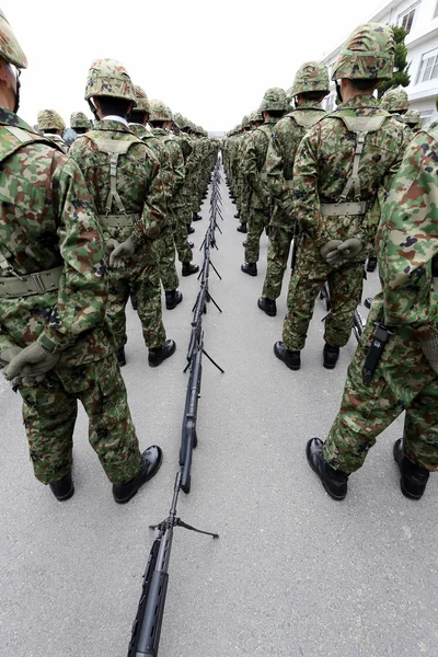 Desfile del ejército japonés —  Fotos de Stock