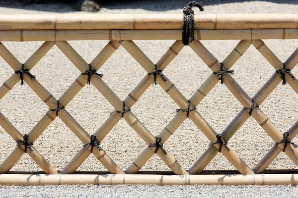 Bamboo fence — Stock Photo, Image