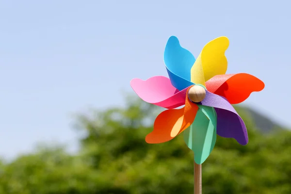 Toy pin wheel — Stock Photo, Image