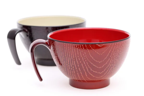 Japanese wooden cup — Zdjęcie stockowe