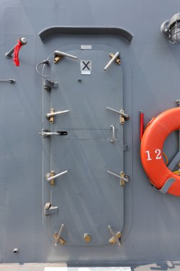 Savaş gemisi - güvenlik kapısı