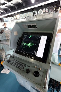 Japon savaş gemisi, radar ekranı