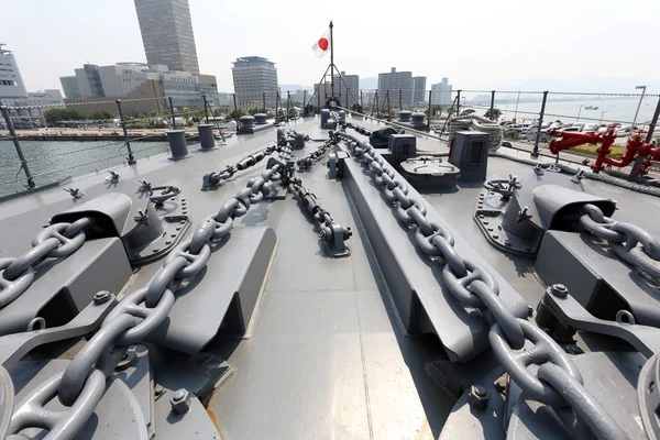 Kriegsschiff, japanische maritime Selbstverteidigungsstreitkräfte — Stockfoto